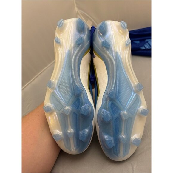 Adidas X crazyfast elite fg Messi soccer cleats blue size 9.5 Women ID0710 - Picture 6 of 7